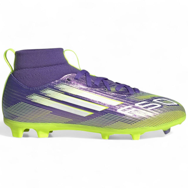 adidas F50 League Kids Firm Ground Mid-Cut Football Boots Outer Full View