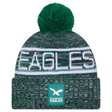 New Era NFL 25 Eagles Bobble Hat Green