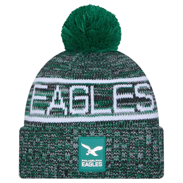 New Era NFL 25 Eagles Bobble Hat Green