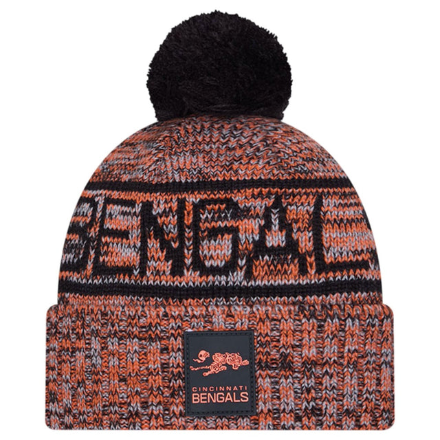 New Era NFL 25 Bengals Bobble Hat Orange