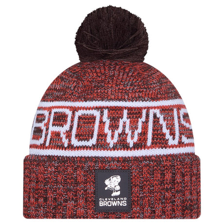 New Era NFL 25 Browns Bobble Hat Orange