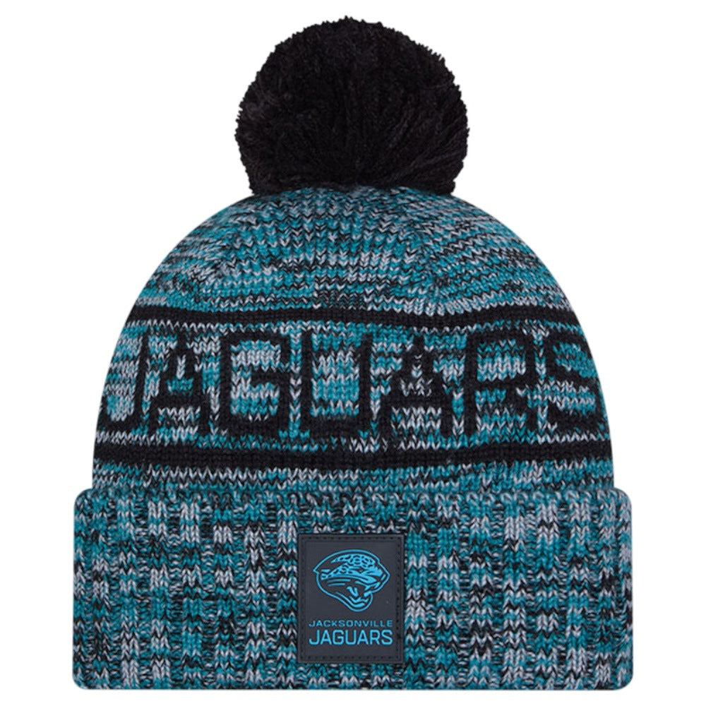 New Era NFL 25 Jaguars Bobble Hat Blue