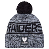 New Era NFL25 Oak Raiders Bobble Hat Blk