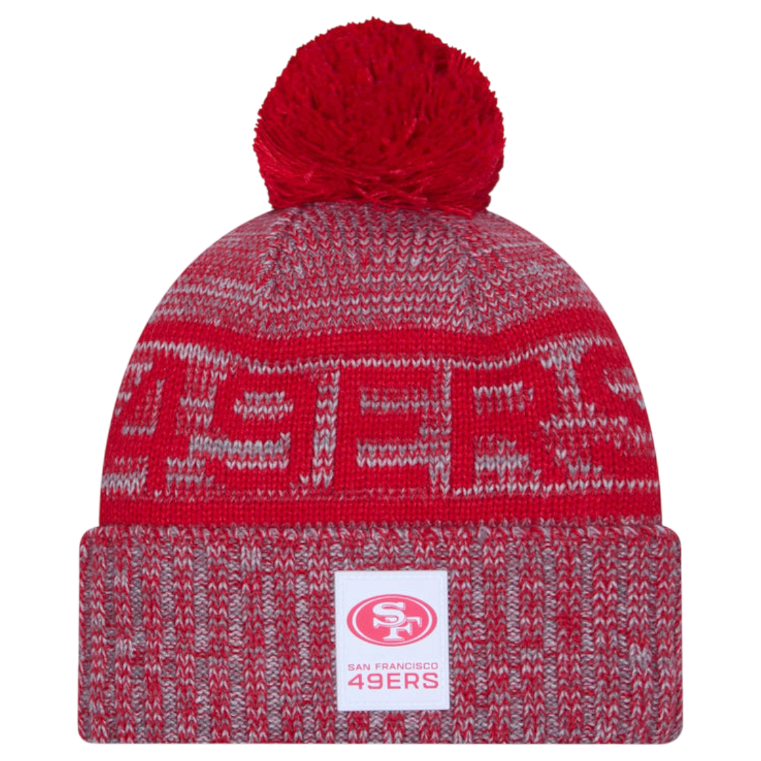 New Era NFL 25 49ers Bobble Hat Red