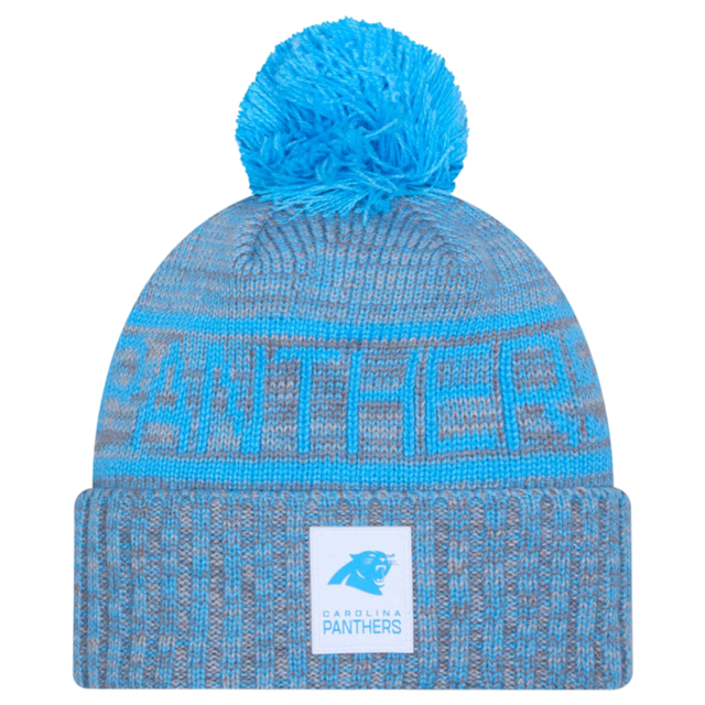 New Era NFL 25 Panthers Bobble Hat Blue