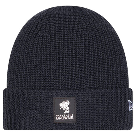 New Era NFL 25 Browns Beanie Hat Black