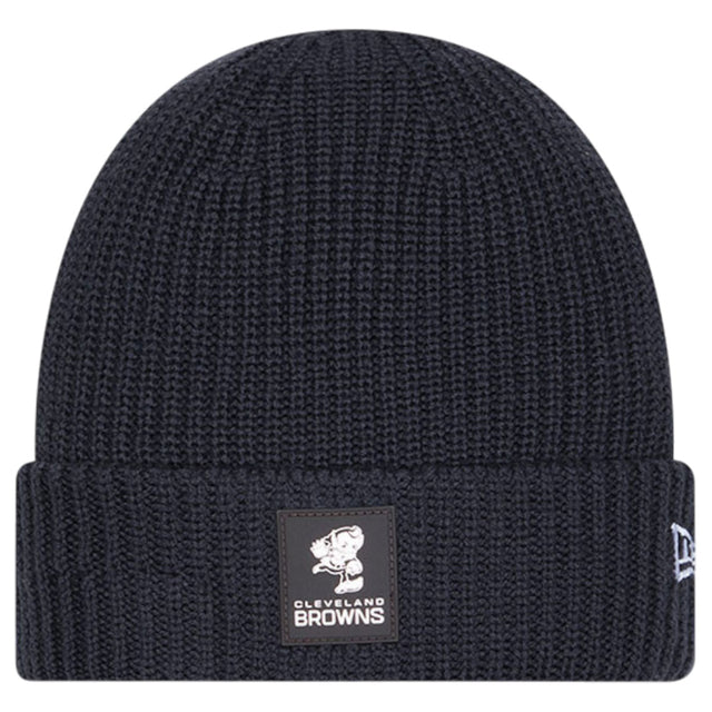 New Era NFL 25 Browns Beanie Hat Black