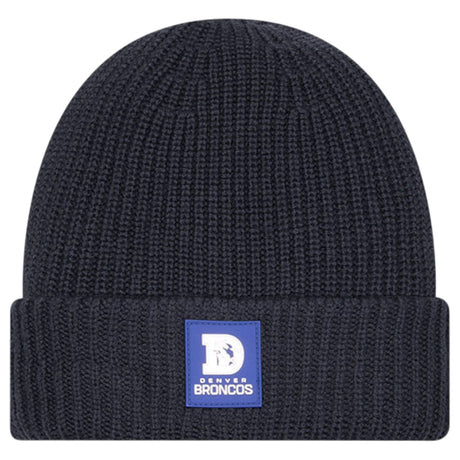 New Era NFL 25 Broncos Beanie Hat Black