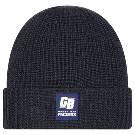 New Era NFL 25 Packers Beanie Hat Black