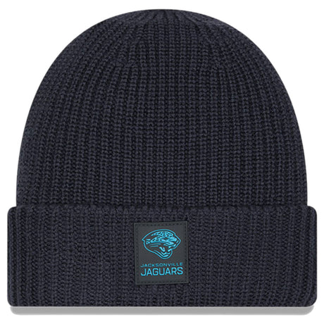 New Era NFL 25 Jaguars Beanie Hat Black