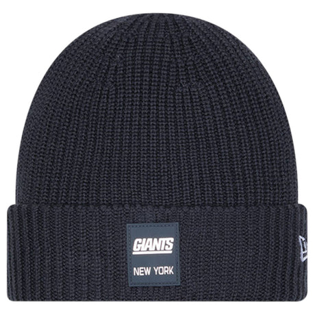 New Era NFL 25 Giants Beanie Hat Black
