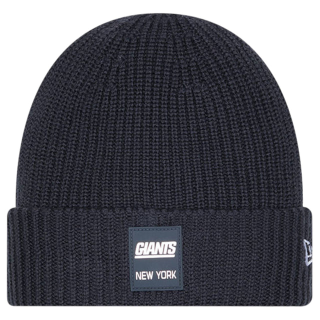 New Era NFL 25 Giants Beanie Hat Black