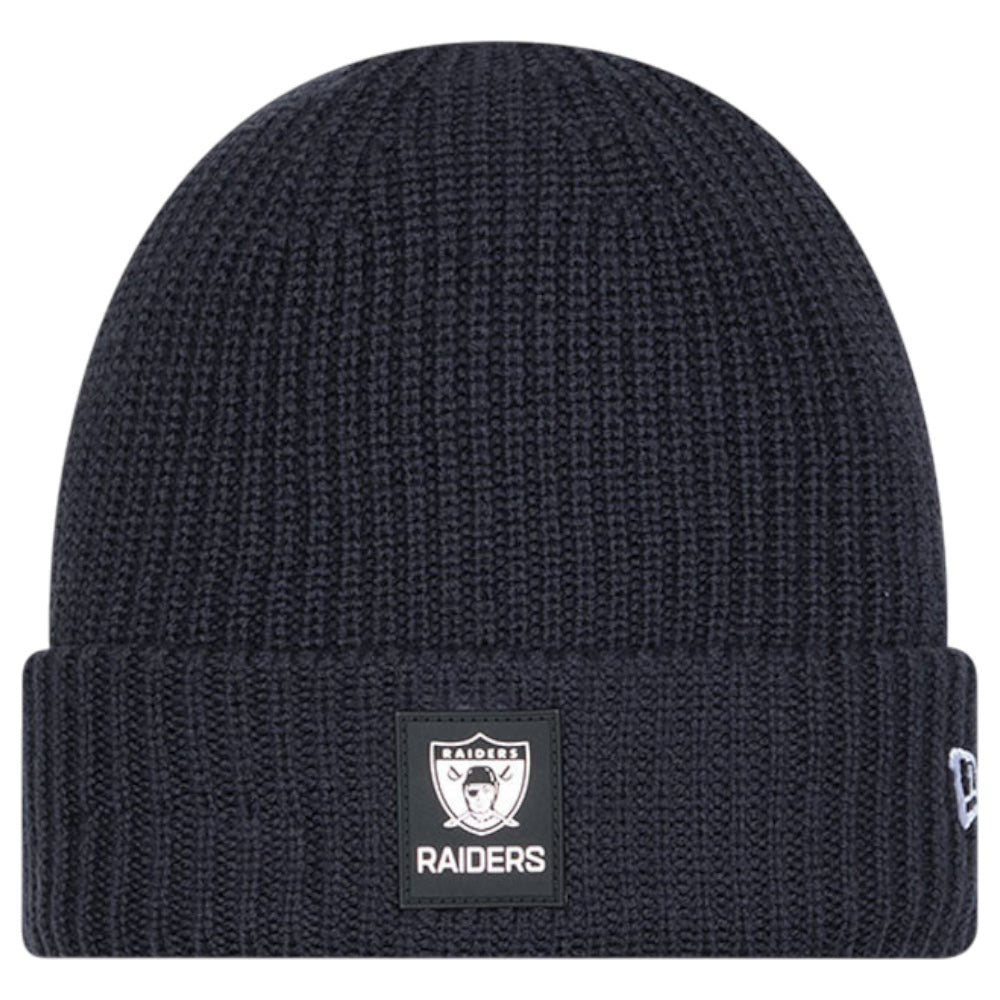 New Era NFL25 Oak Raiders Beanie Hat Blk