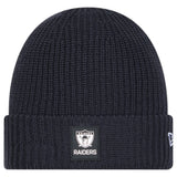 New Era NFL25 Oak Raiders Beanie Hat Blk