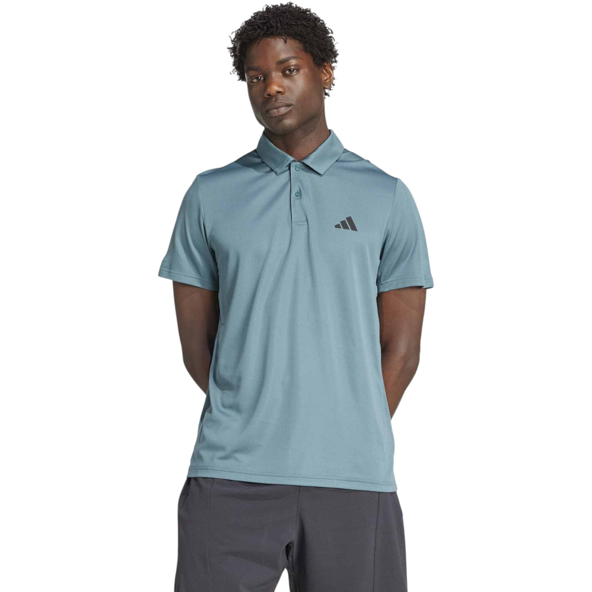 adidas TR-ES BASE  Mens Polo Green