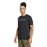 adidas Terrex Logo Tech Mens Short Sleeve Training T-Shirt