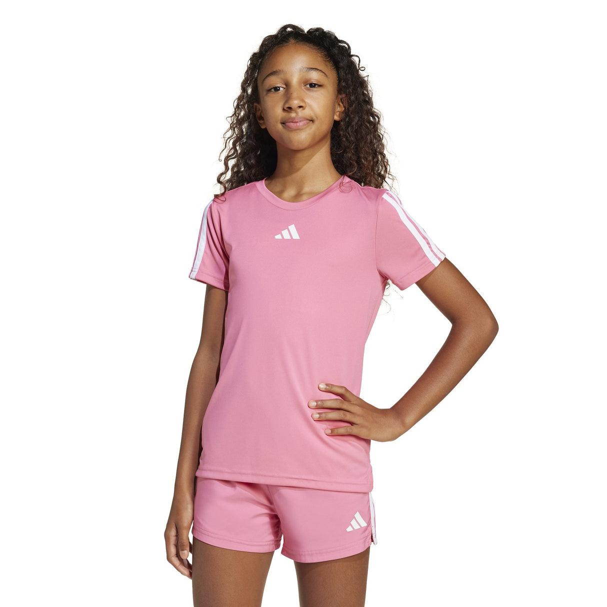 adidas Girl TR-ES 3S TEE  Pink
