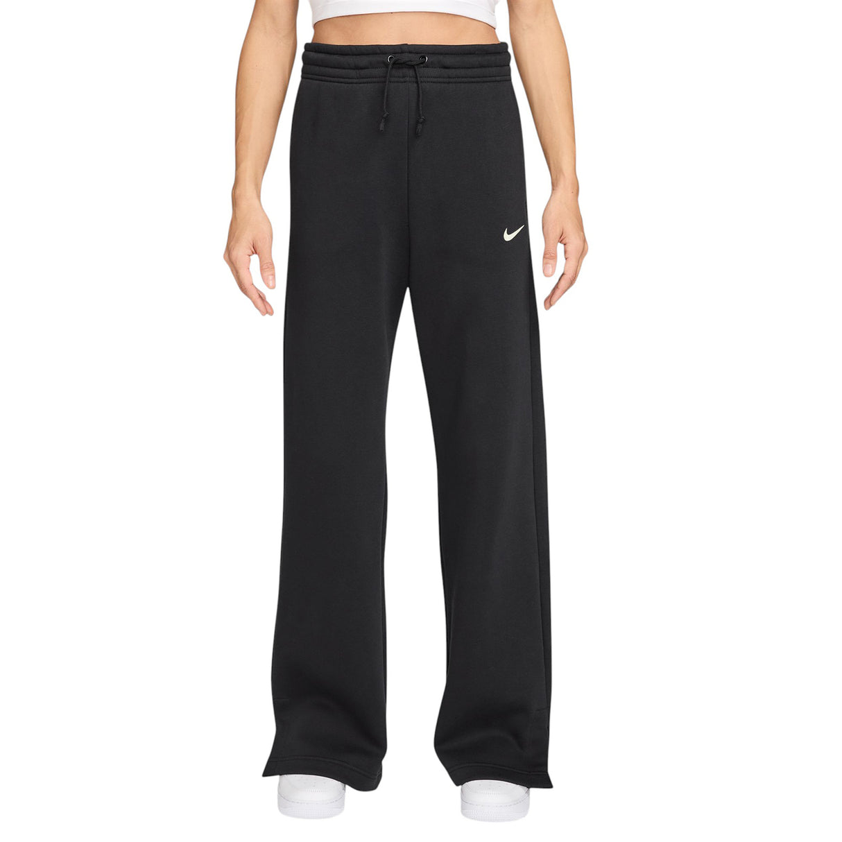 Nike NSW PHNX FLC HR Wmn Pant Wide 2 Blk