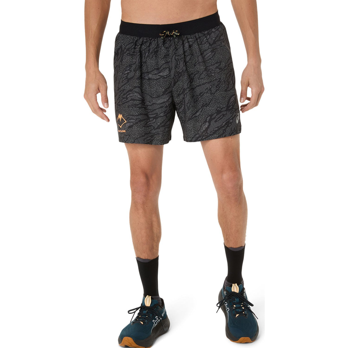 Asics Fujitrail AOP 5in Mens Short