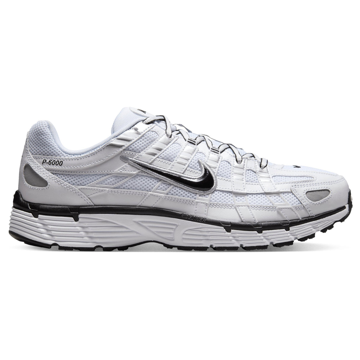 Nike Mens P-6000 White/Black