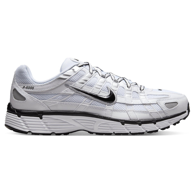 Nike Mens P-6000 White/Black