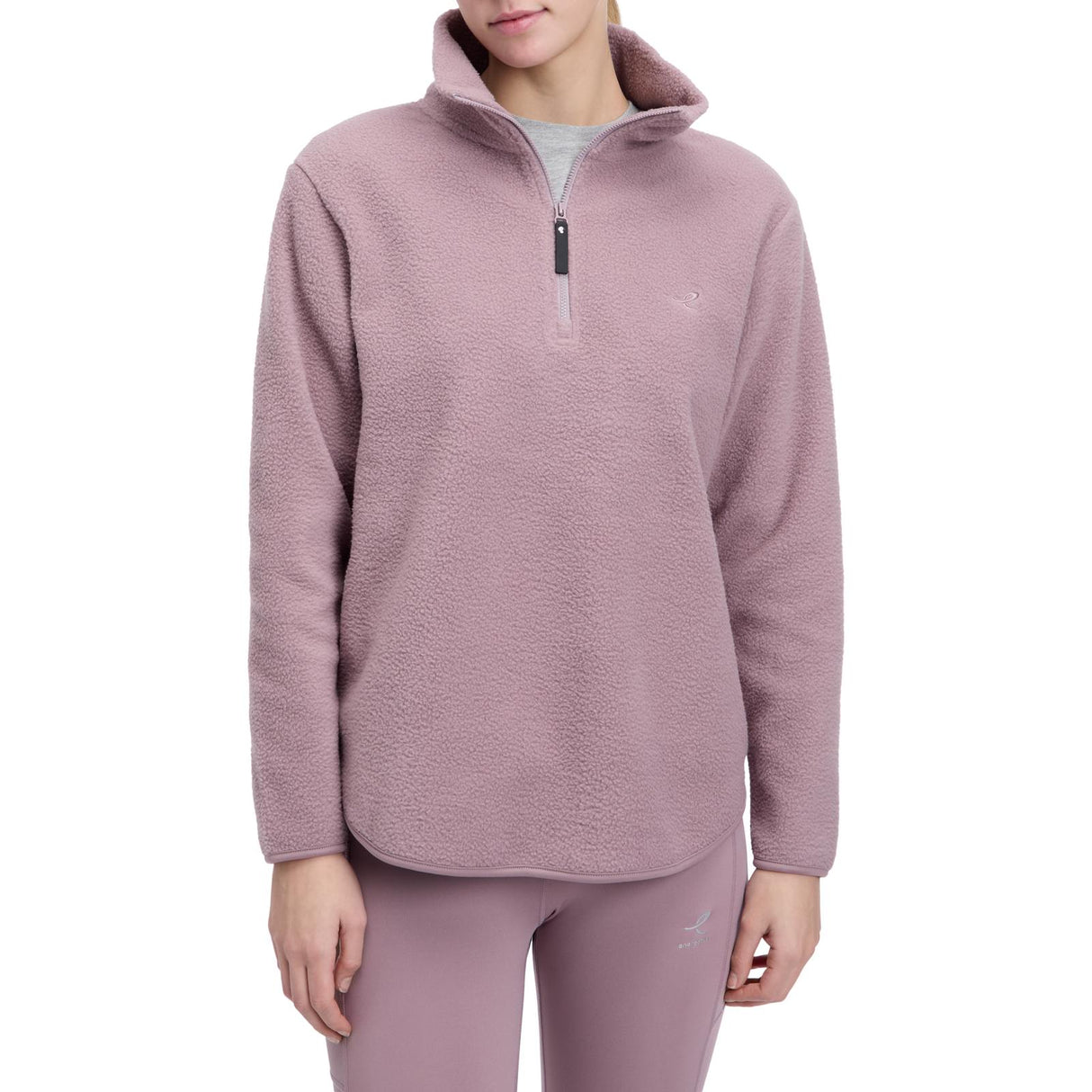 Energetics Amelia Womens Half-Zip Full-Length Fleece Top
