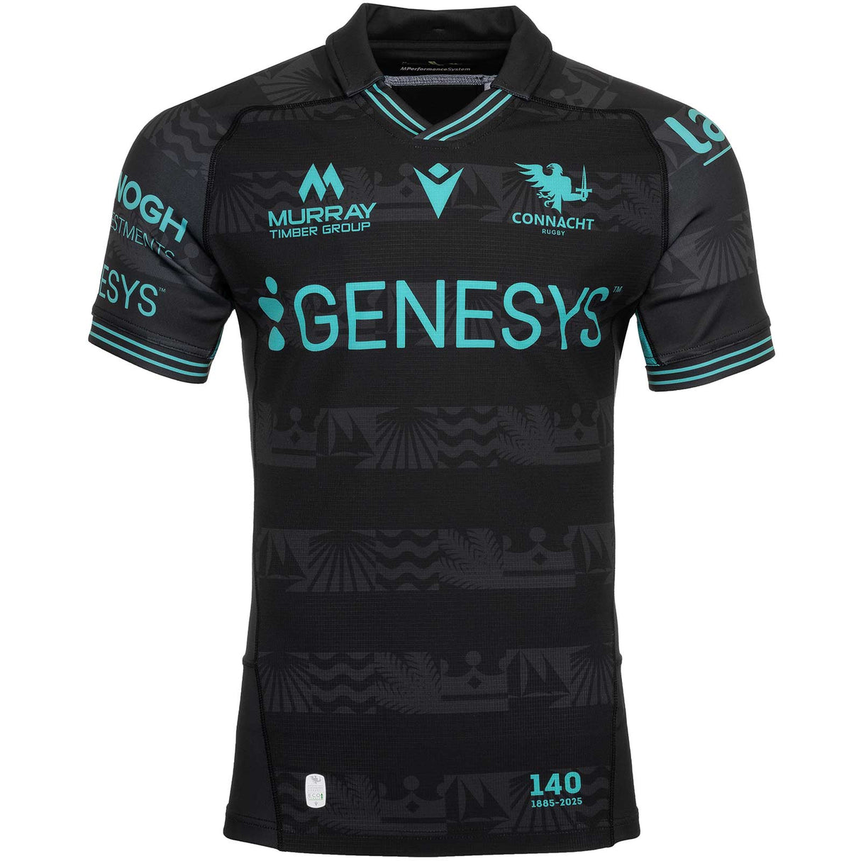 Macron Connacht Rugby 2025/26 Mens European Pro Jersey