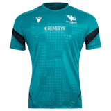 Macron Connacht Rugby 2025/26 Kids Short Sleeved Training T-Shirt