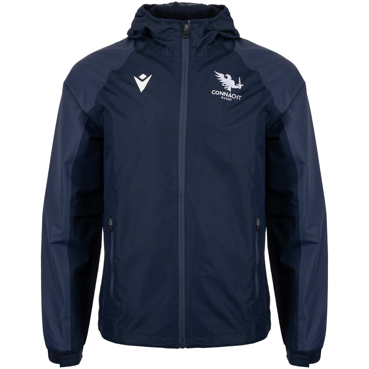 Macron Connacht Rugby 2025/26 Mens Training Rain Jacket