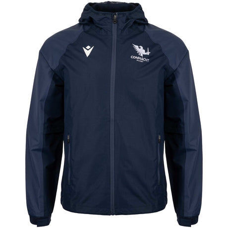 Macron Connacht Rugby 2025/26 Kids Training Rain Jacket