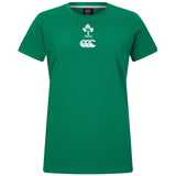 Canterbury IRFU Ireland Rugby Womens RWC 2025/26 Short Sleeved T-Shirt