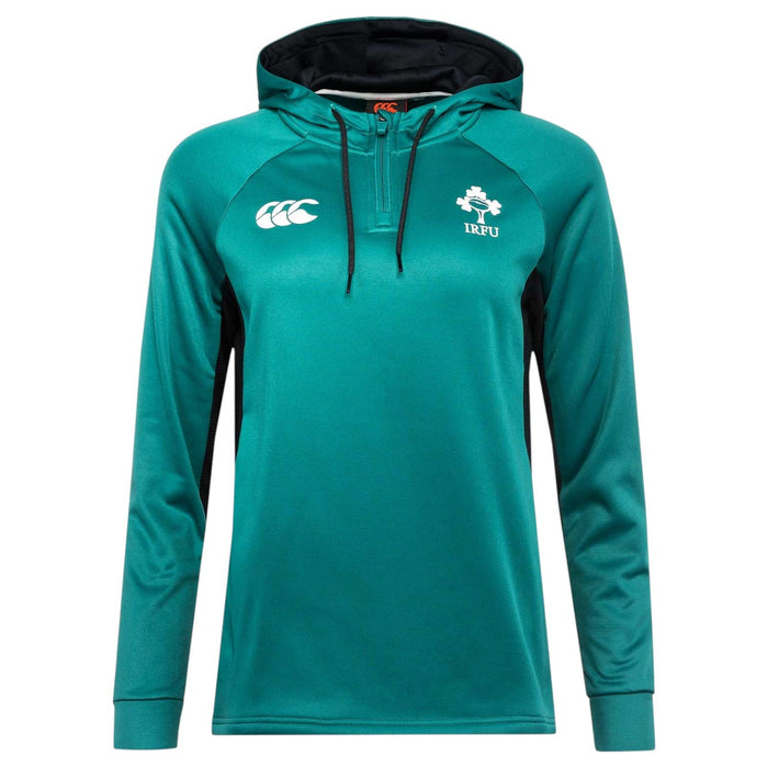 Canterbury IRFU Ireland Rugby Womens ½ Zip Training Hoodie