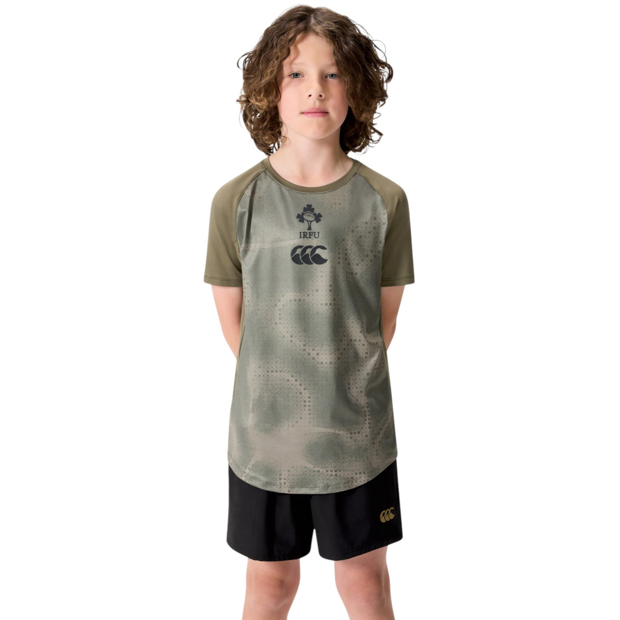 Canterbury IRFU Ireland Rugby Super Light Kids Training T-Shirt