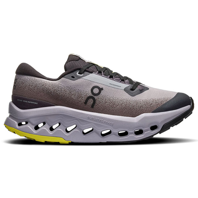 ON Womens Cloudsurfer Trail 2 WP Blk/Pnk
