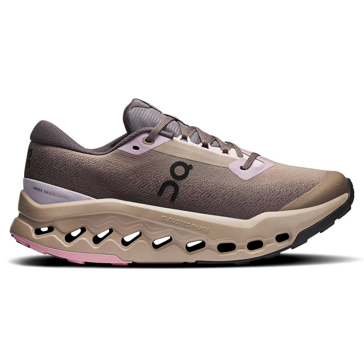 ON Womens Cloudsurfer Trail 2 WP Grey