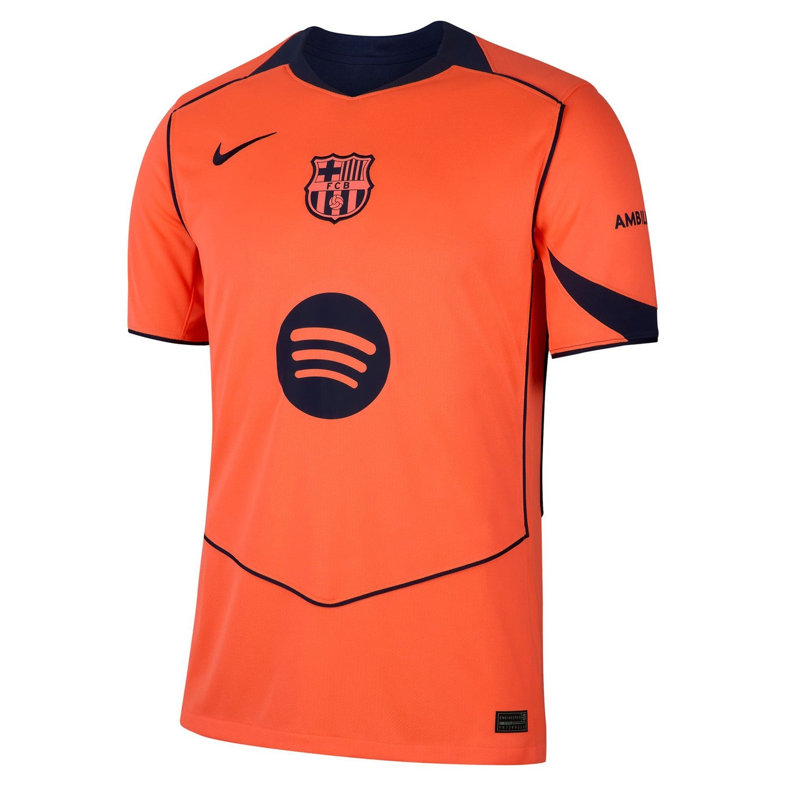 Barcelona Jersey Orange Vintage 00s Orange Nike Barcelona