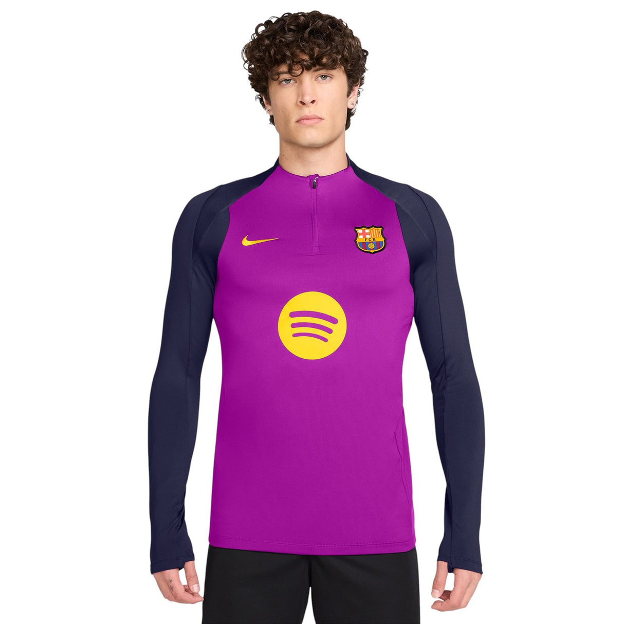 Nike FC Barcelona Strike Mens Dri-FIT Soccer Drill Top