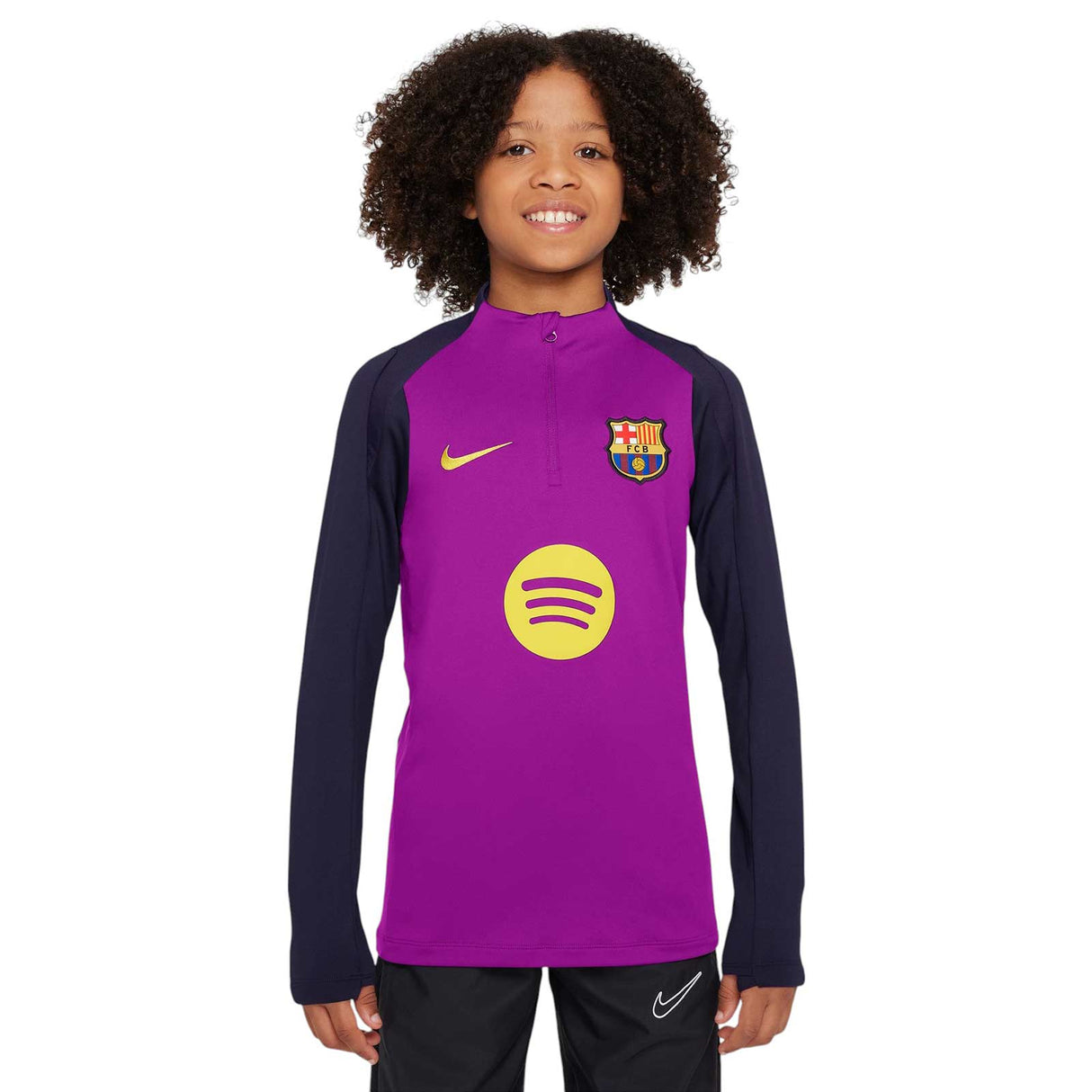 Nike FC Barcelona Strike Kids Dri-FIT Soccer Drill Top