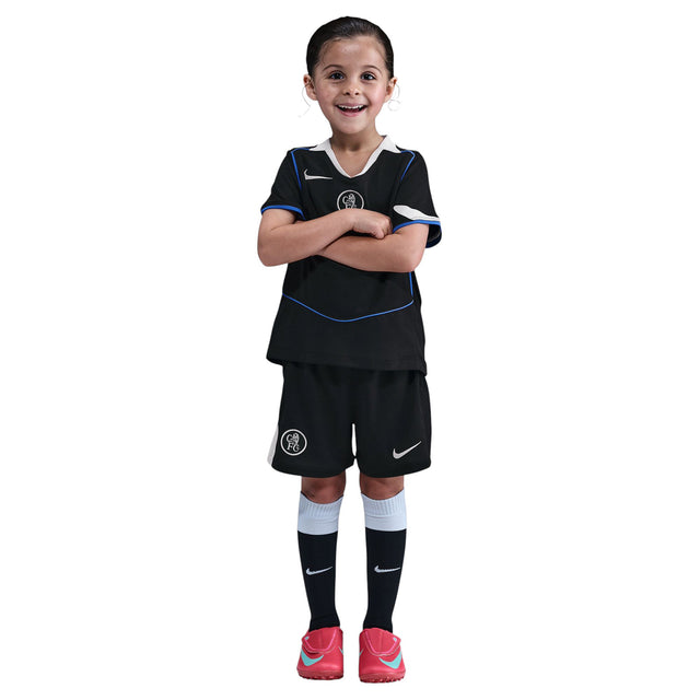 Nike CFC 25 Kids Third Kit Black