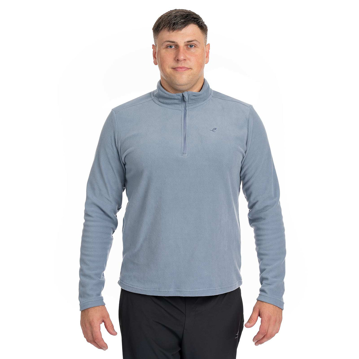 Energetics Amos Mens Mid Fleece Half Zip Sweatshirt