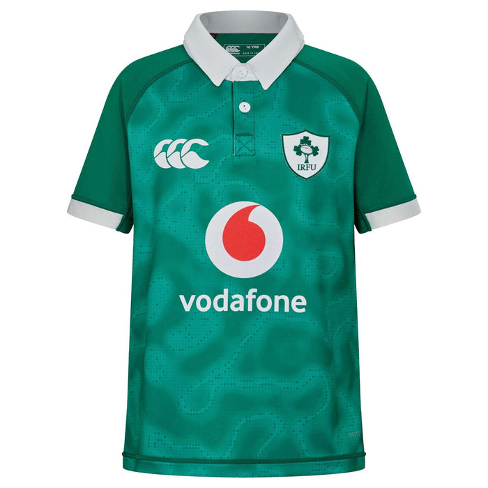 Canterbury IRFU Ireland Rugby 2025/26 Kids Home Pro Jersey