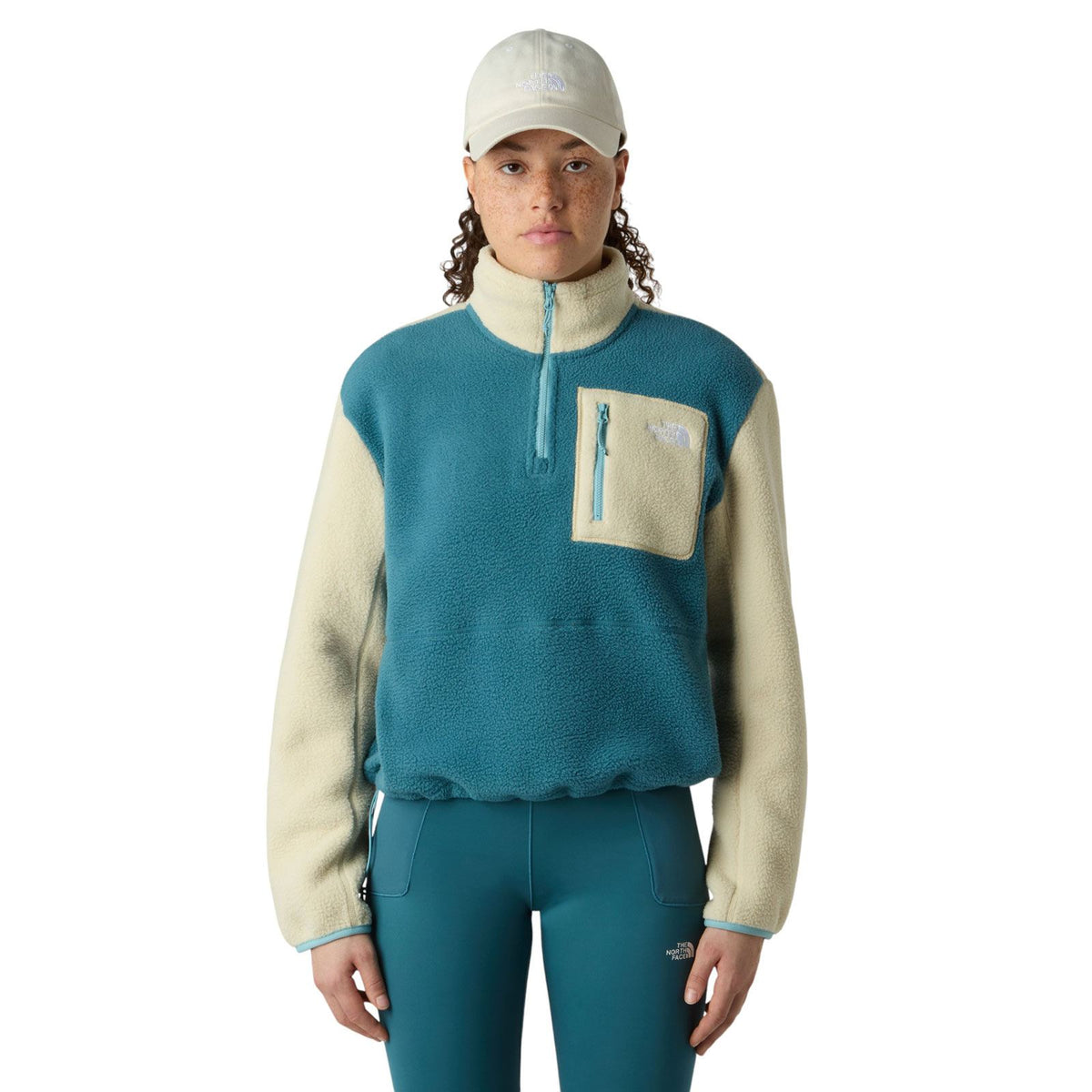The North Face YUMIORI Womens Half-Zip Fleece Jacket