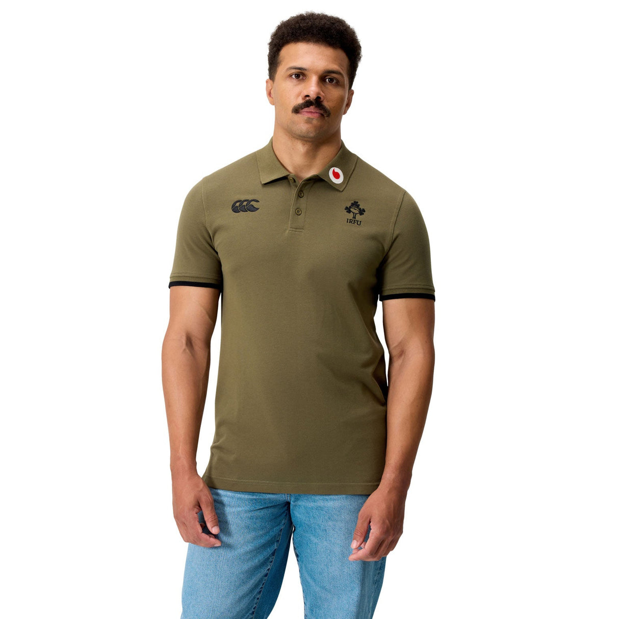 Canterbury Ireland IRFU Rugby 2025/26 Mens Team Polo Shirt