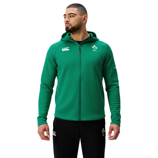 Canterbury IRFU Ireland Rugby 2025/26 Mens Tech Train Hoodie