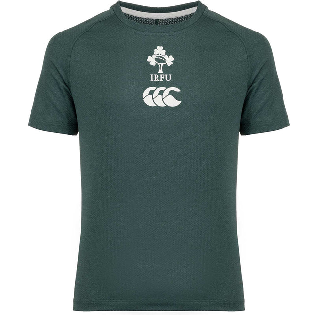 Canterbury IRFU Ireland Rugby 2025/26 Kids Elite Train Tee