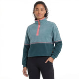 Portwest Fane Womens Half-Zip Cropped Fleece