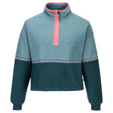 Portwest Fane Womens Half-Zip Cropped Fleece