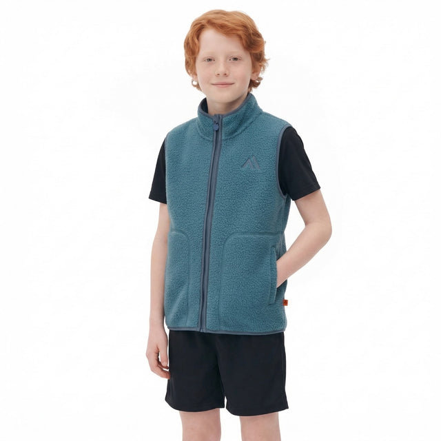 Portwest Nera Fleece Boys Gilet Green