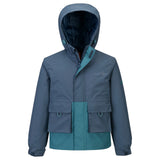 Portwest Delphi Kids Fleece-Lined Water-Resistant Rain Jacket