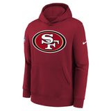 Nike 49ers Fleece Kids Hoodie Red